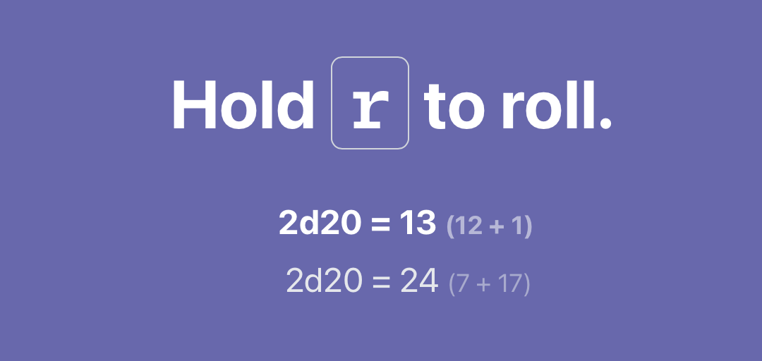 Dice Roller